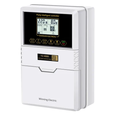 水移送用4kw 230V単相ポンプ制御パネル